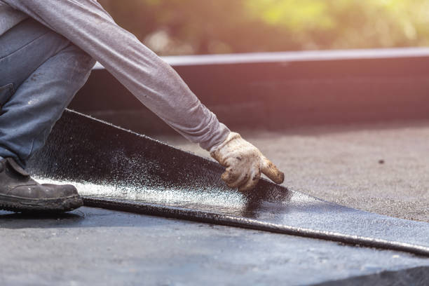 Professional Interior Drainage System technician working in Framingham, MA